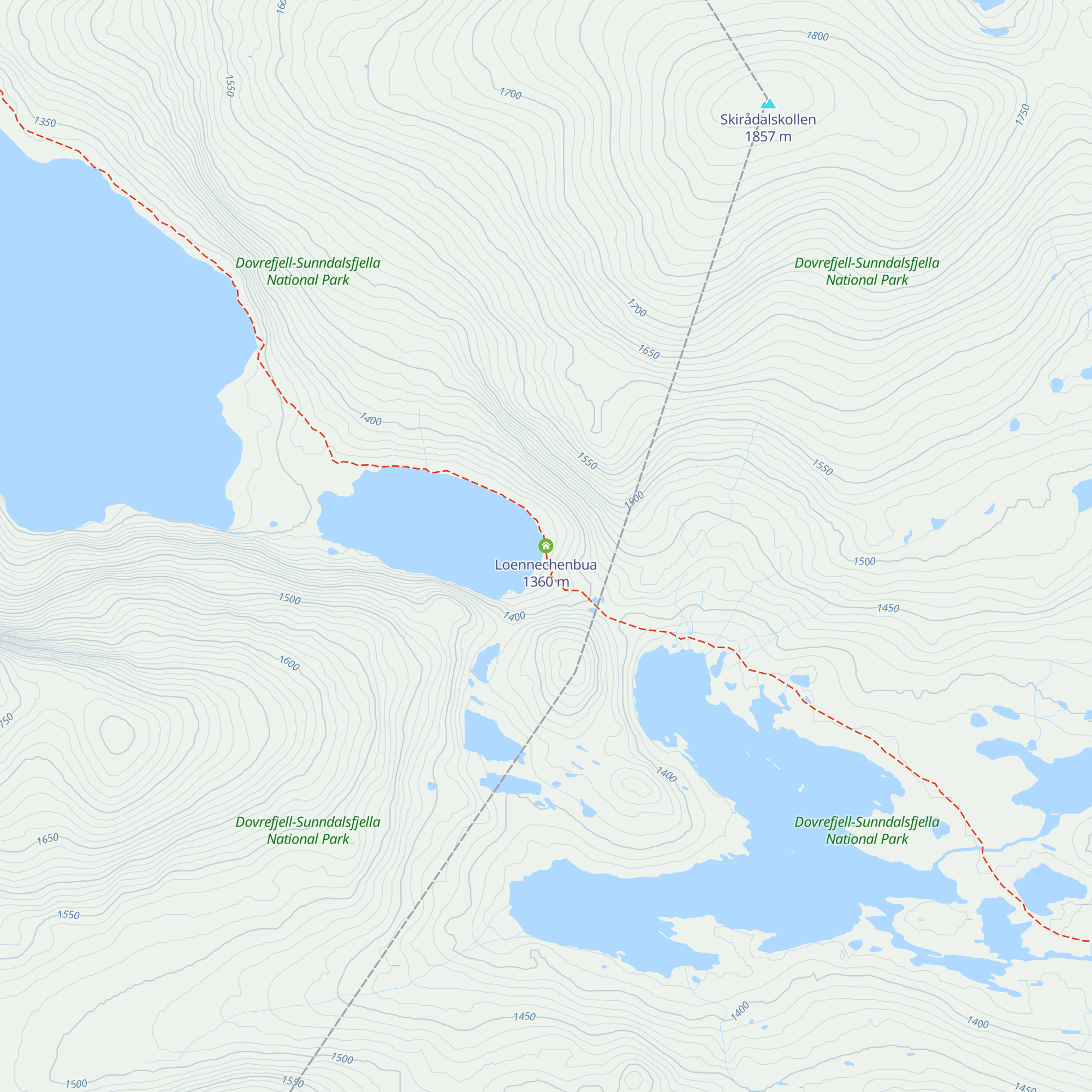 Loennechenbua map
