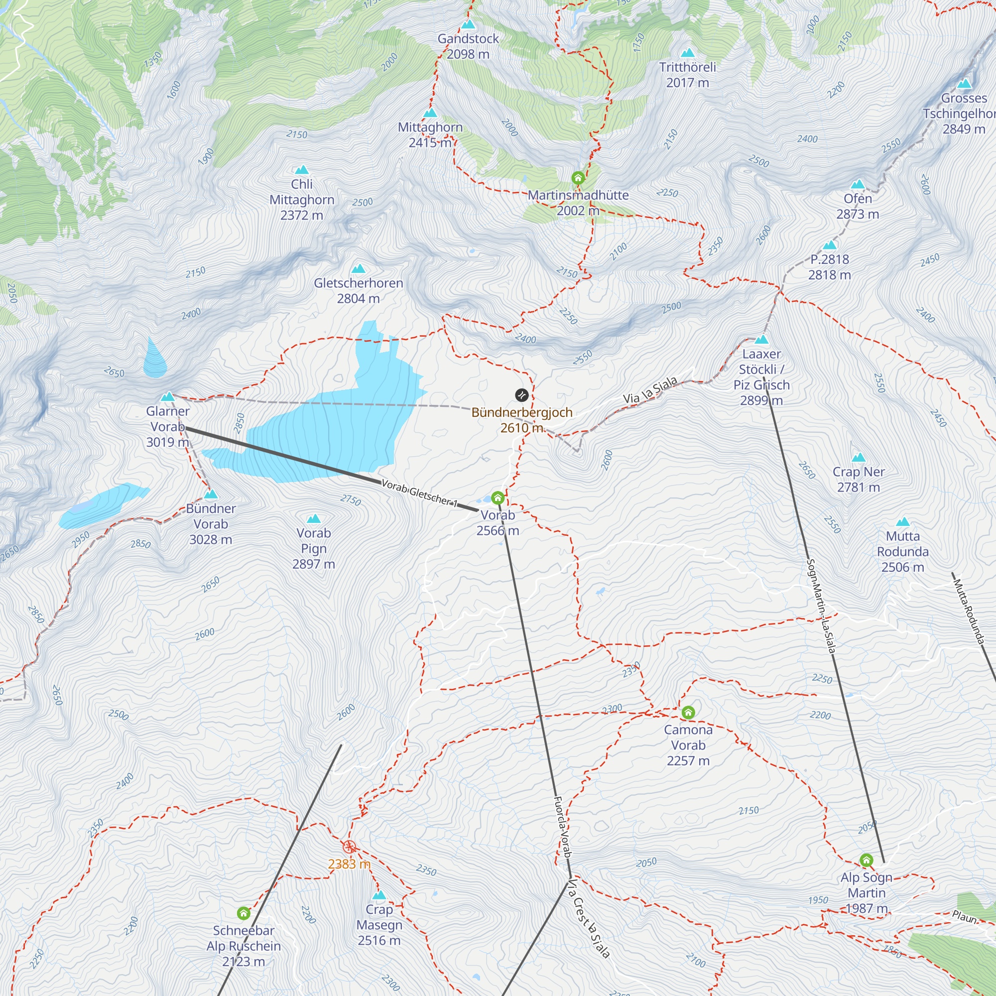 Vorab map
