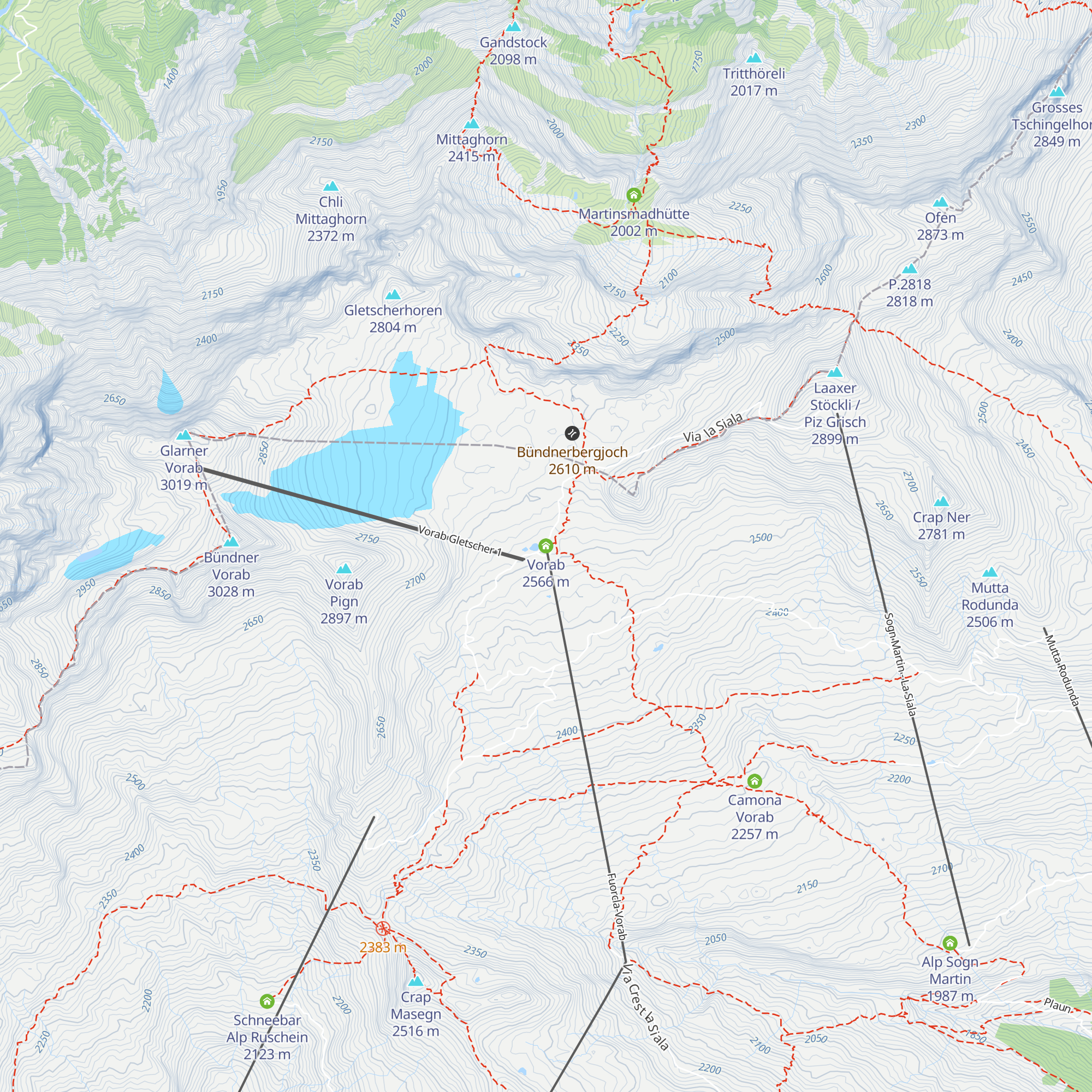 Vorab map