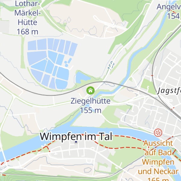 Map of Ziegelhütte