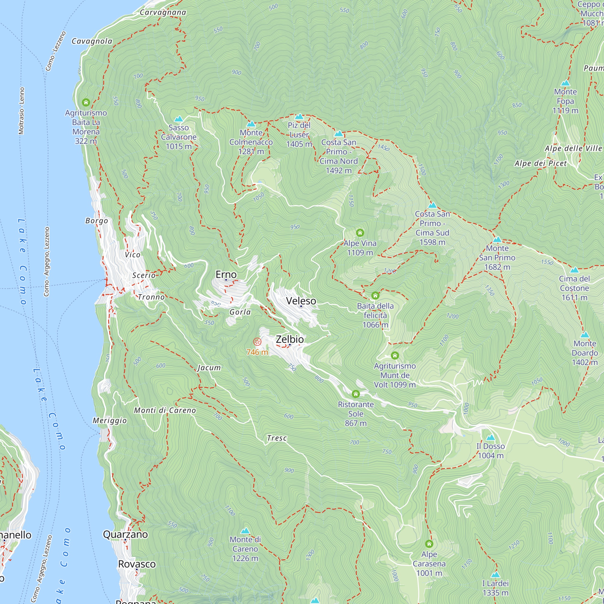 Bar Orizzonte map