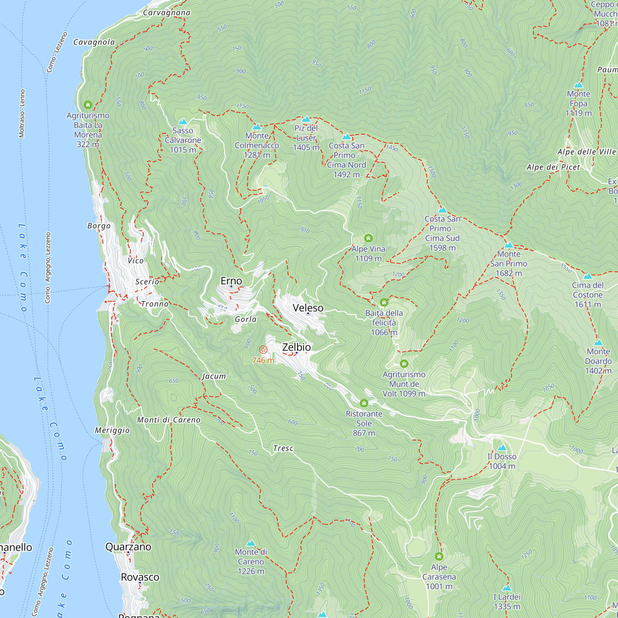 Bar Orizzonte map