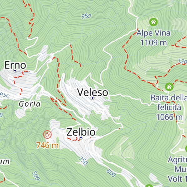 Map of Bar Orizzonte