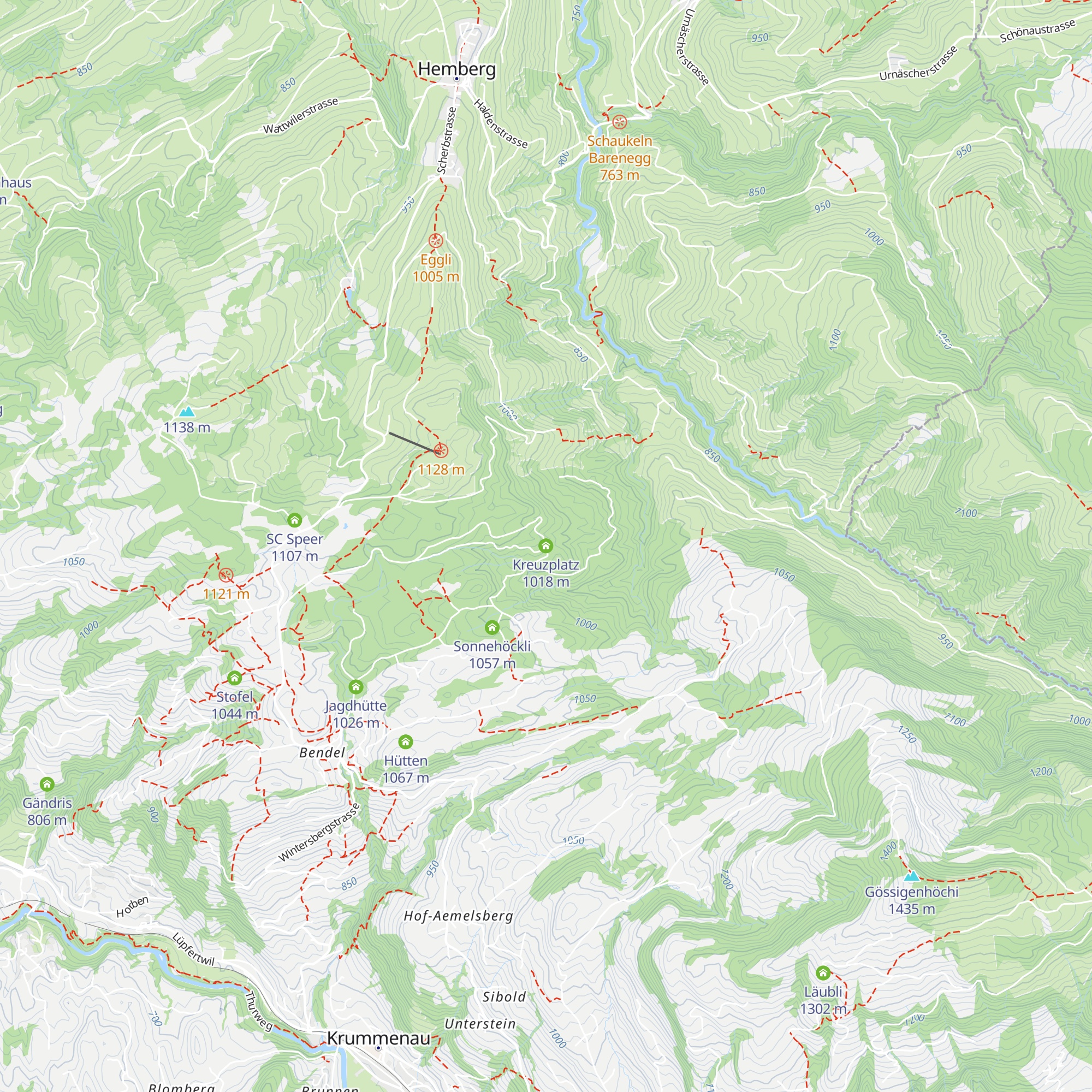 Kreuzplatz map