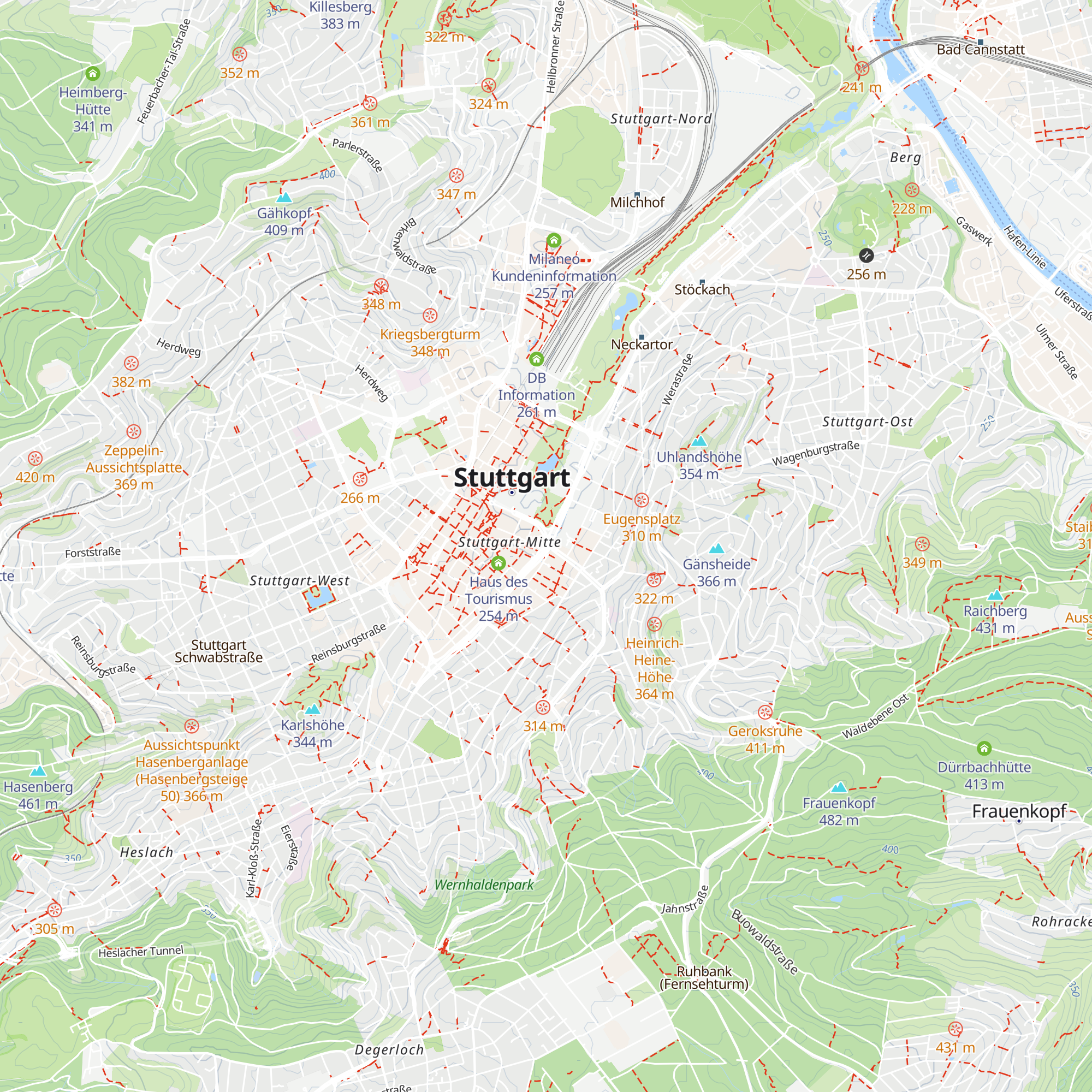 SSB Kundenzentrum map