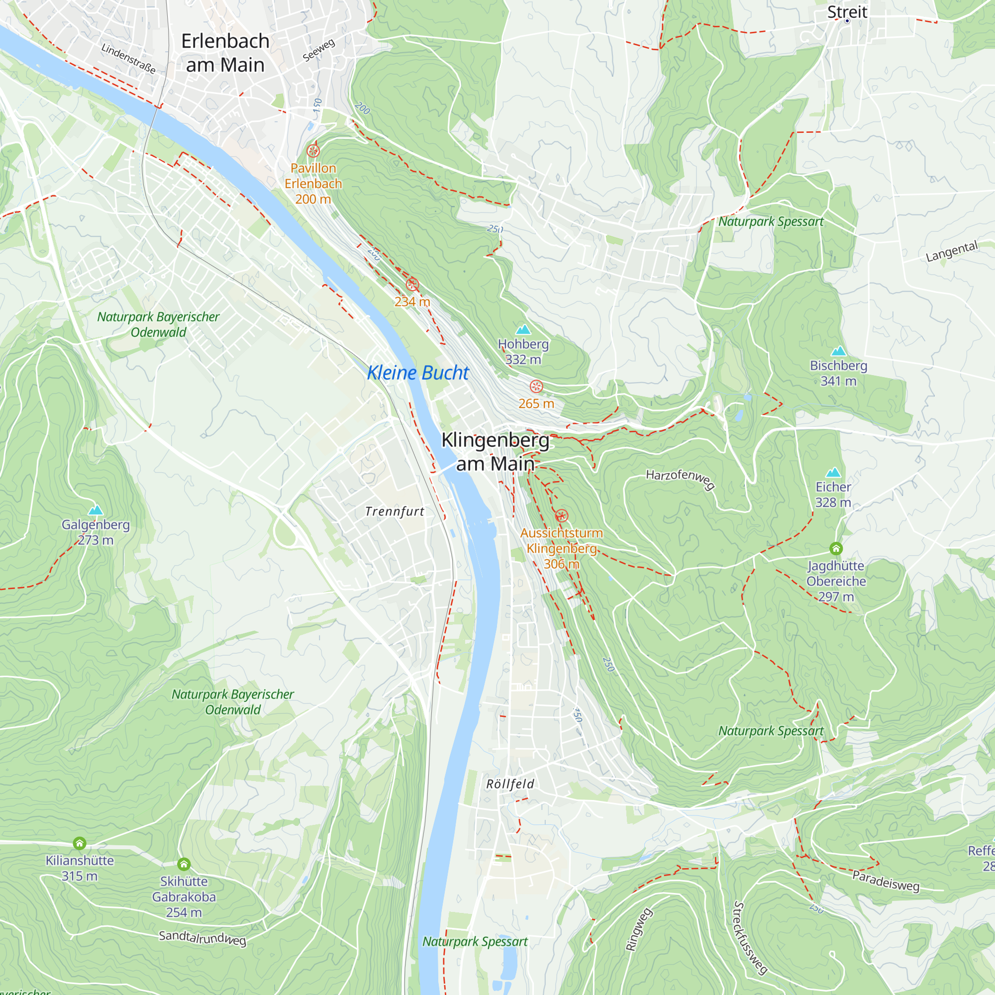 Tourist-Information map