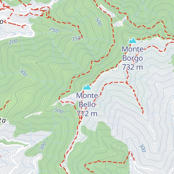 Map of Monte Bello