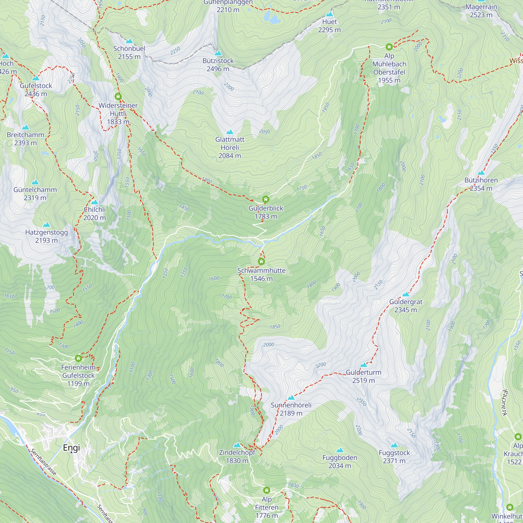 Schwammhütte map