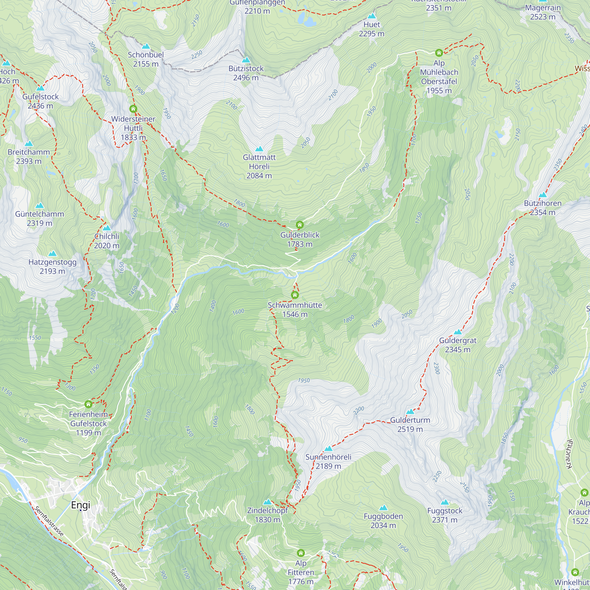 Schwammhütte map