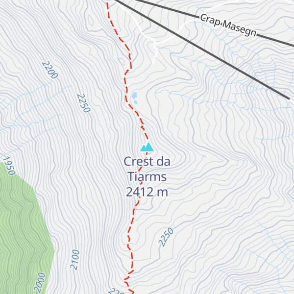 Map of Crest da Tiarms
