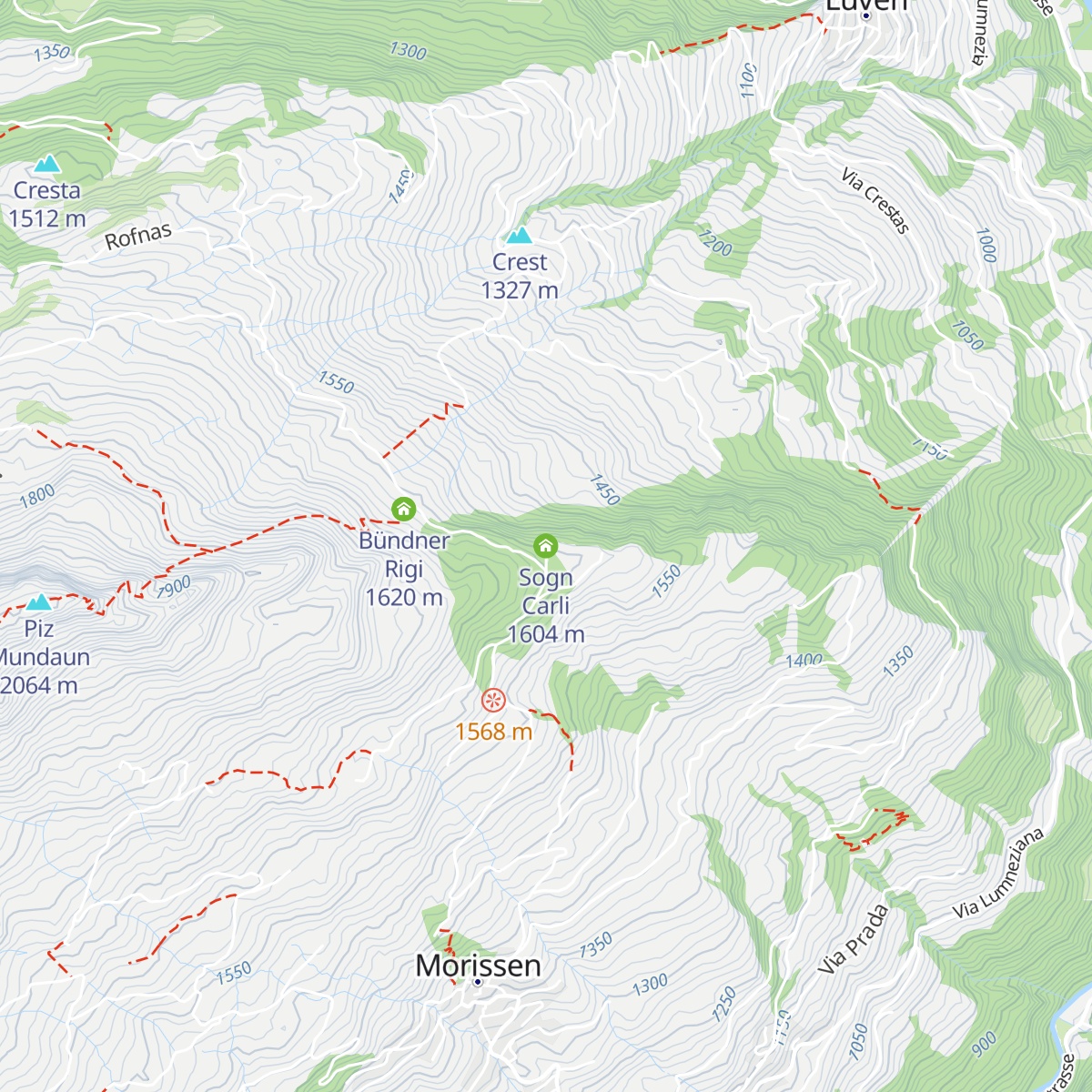 Sogn Carli map