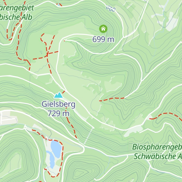 Map of Pfullinger Berg