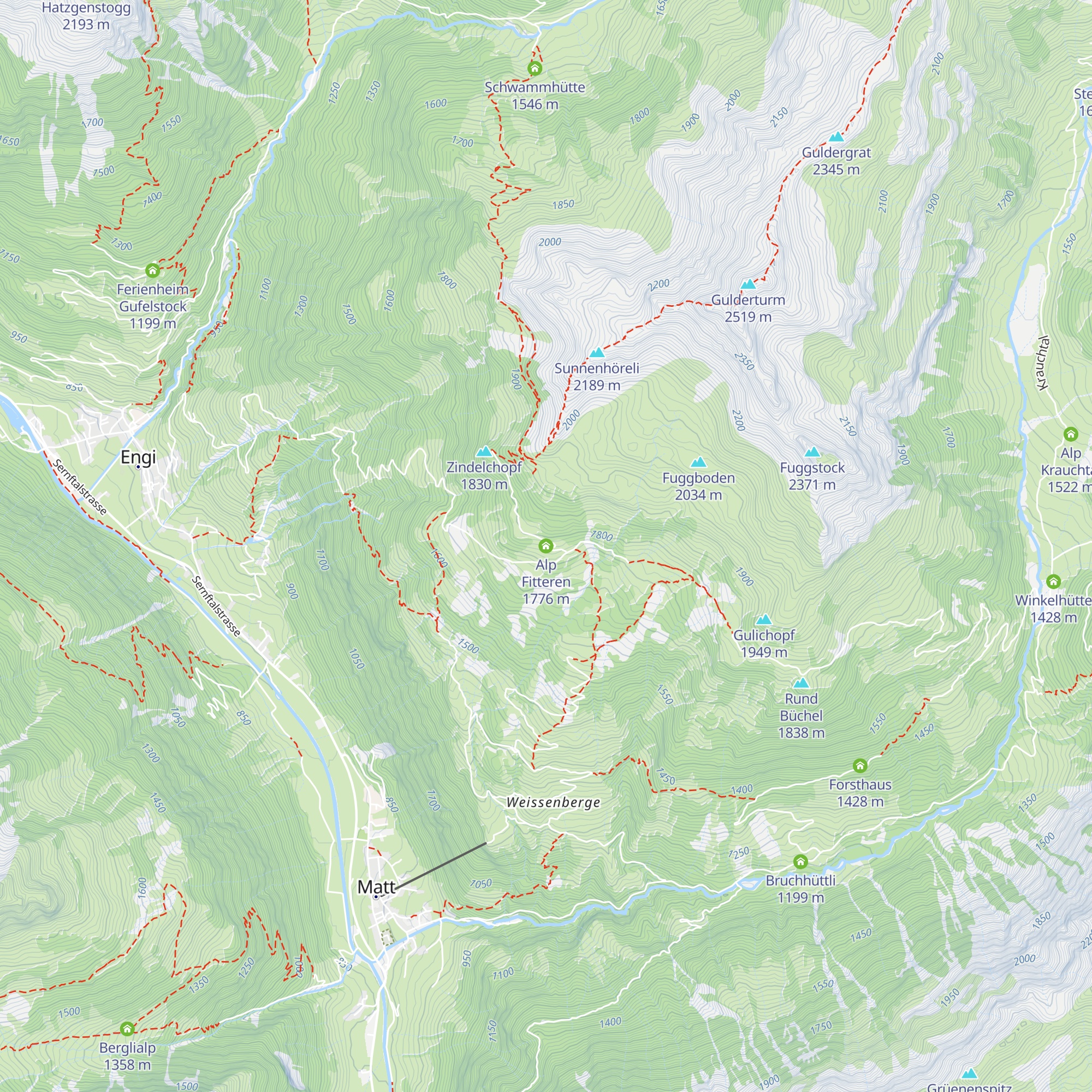 Alp Fitteren map