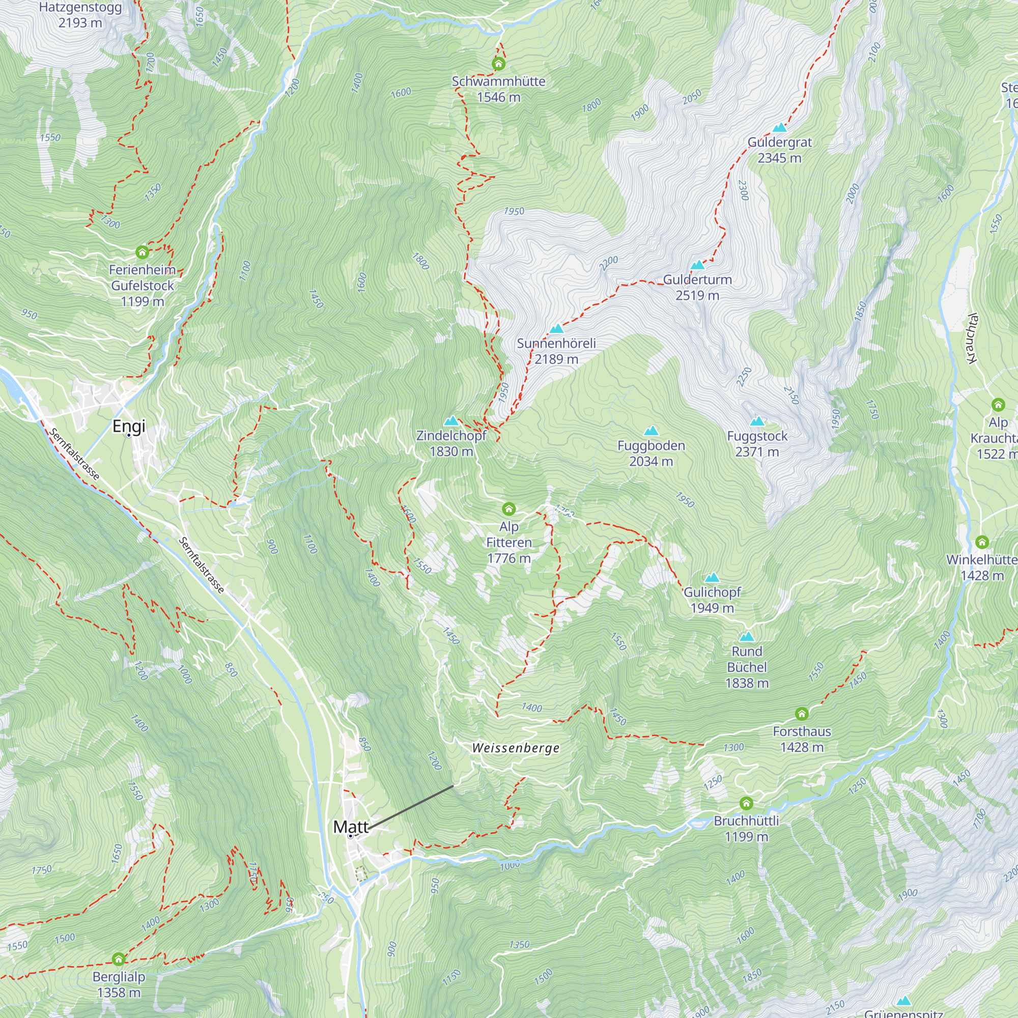 Alp Fitteren map