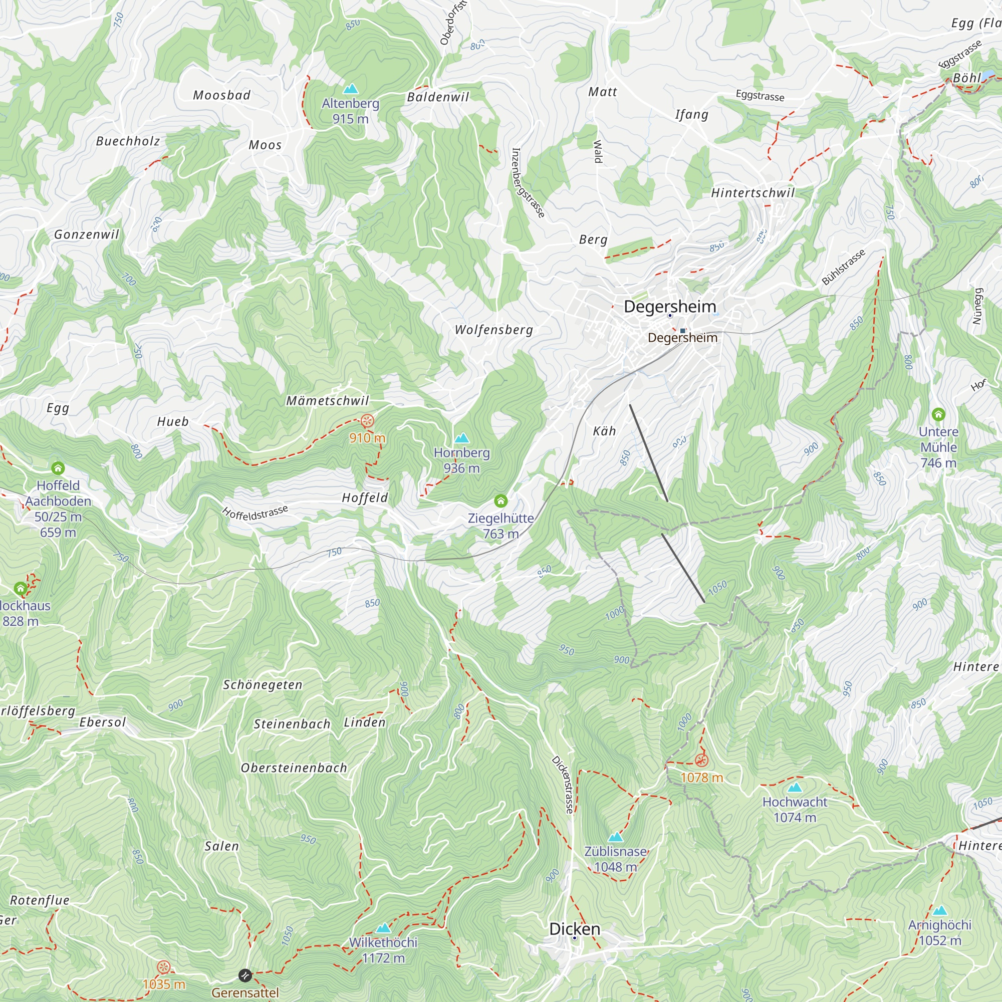 Ziegelhütte map