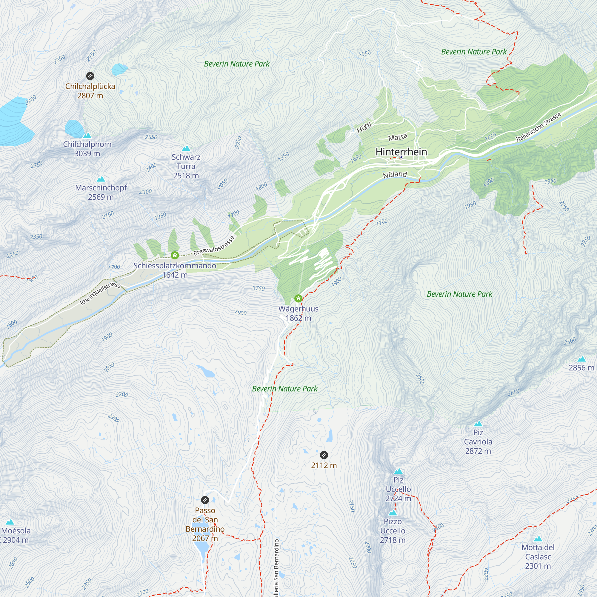 Wägerhuus map