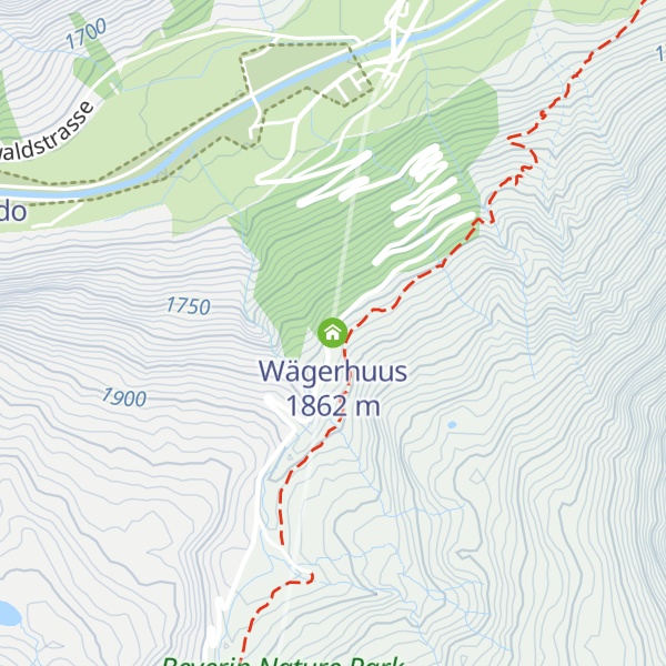 Map of Wägerhuus