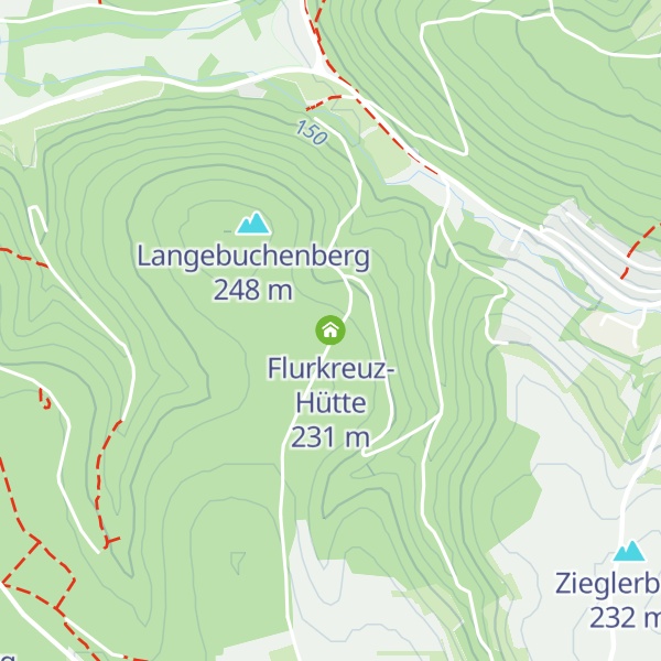 Map of Flurkreuz-Hütte