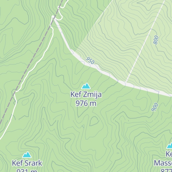 Map of Kef Zmija