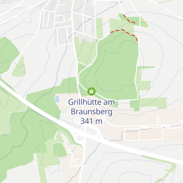 Map of Grillhütte am Braunsberg