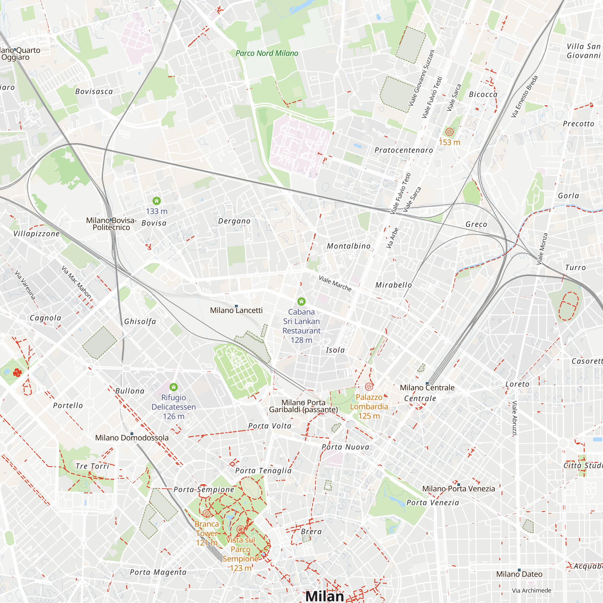 Cabana Sri Lankan Restaurant map