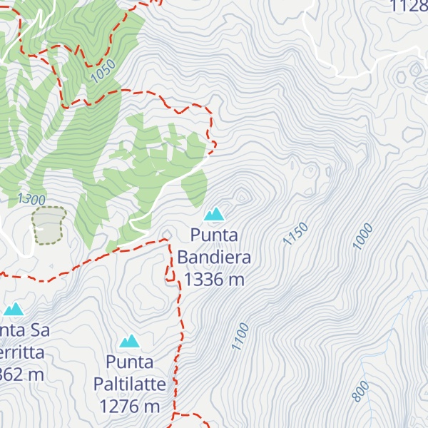 Map of Punta Bandiera