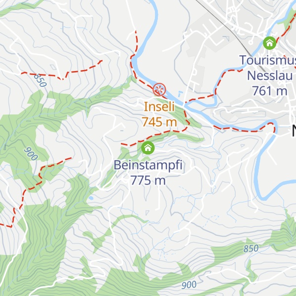 Map of Beinstampfi
