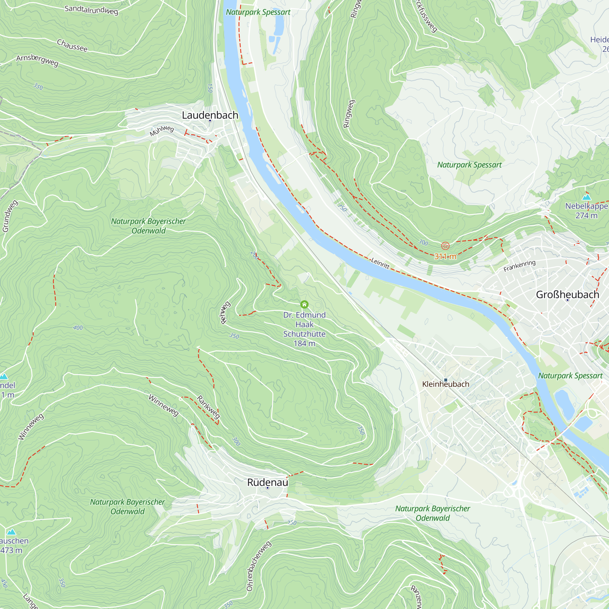 Dr. Edmund Haak Schutzhütte map