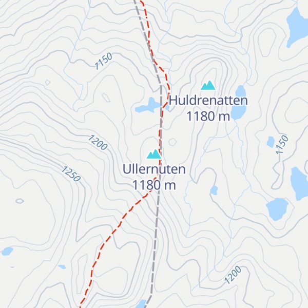 Map of Ullernuten