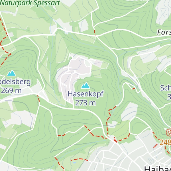Map of Hasenkopf