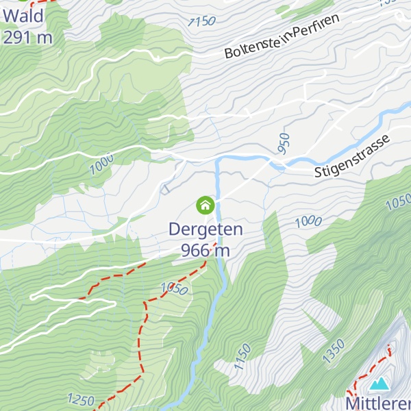 Map of Dergeten