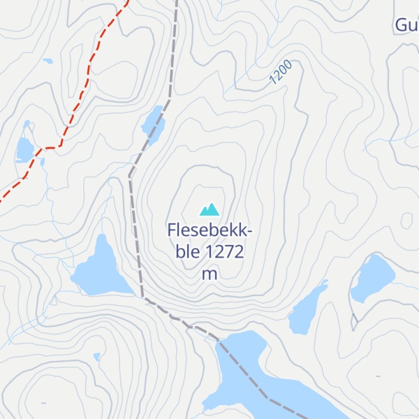 Map of Flesebekk-ble