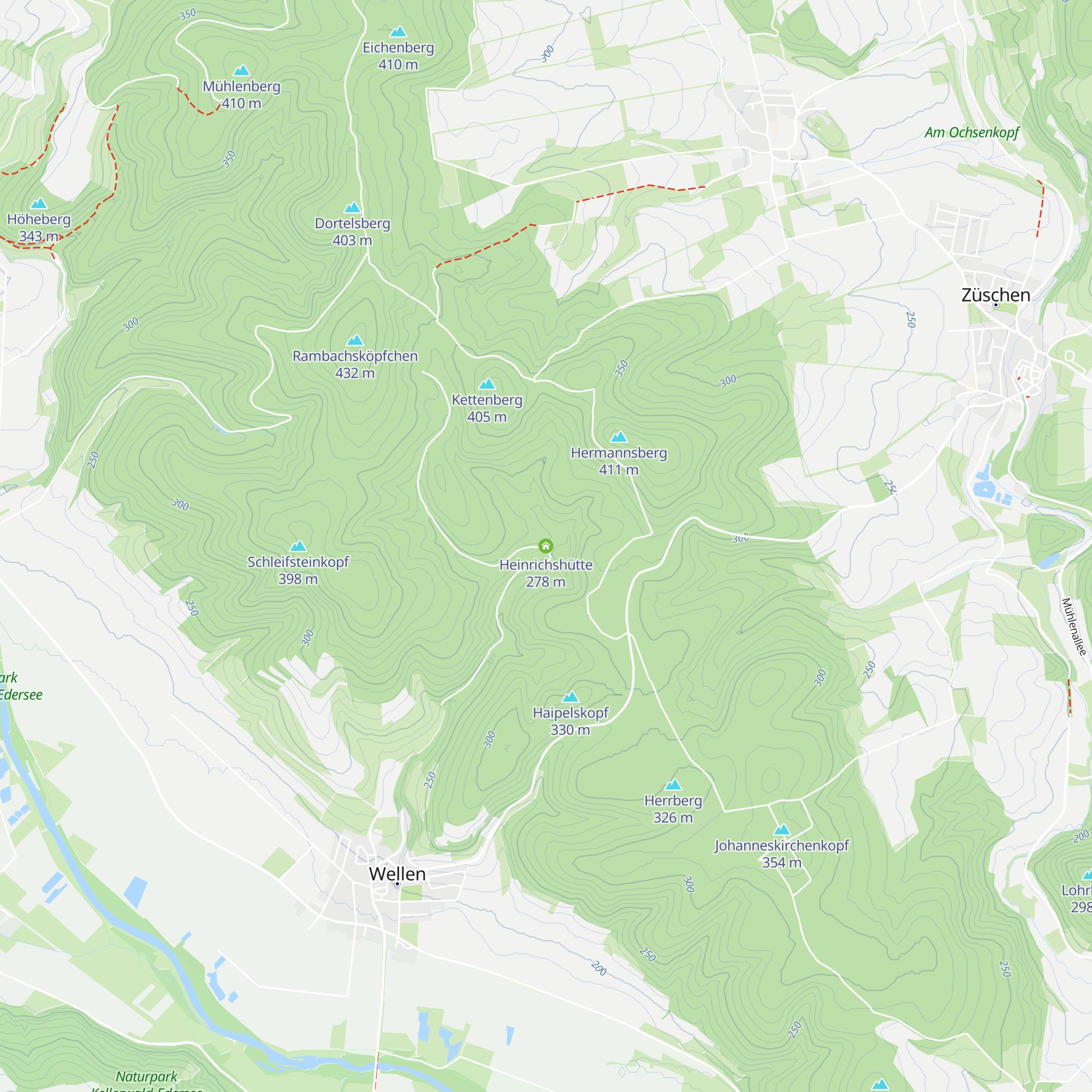 Heinrichshütte map