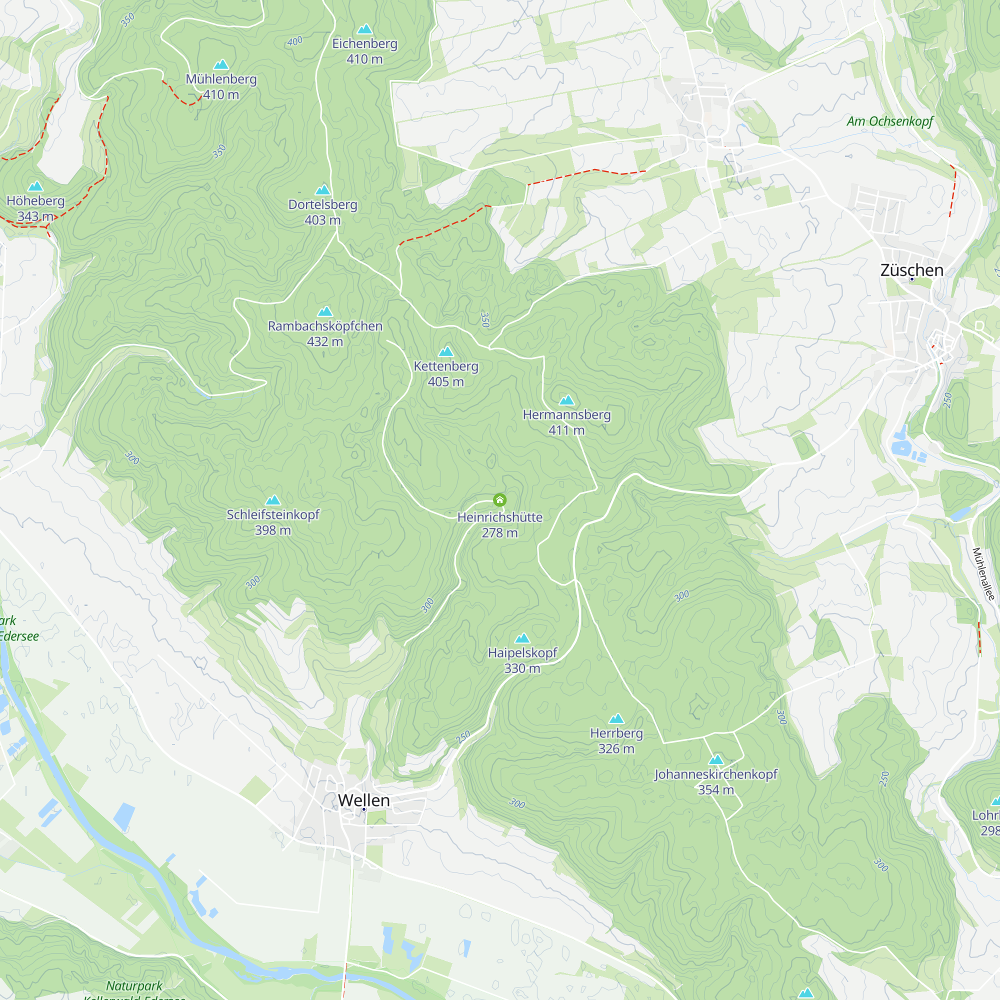 Heinrichshütte map