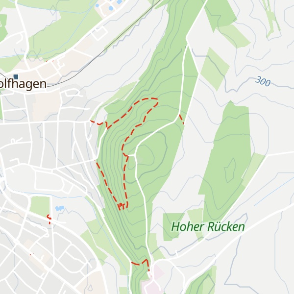Map of Ofenberg