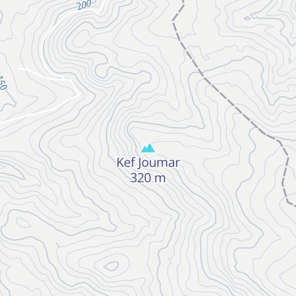 Map of Kef Joumar