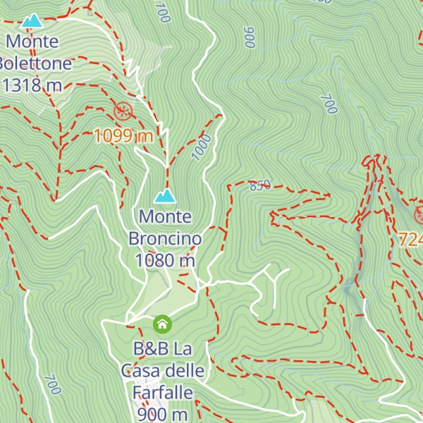 Map of Rifugio Cacciatori