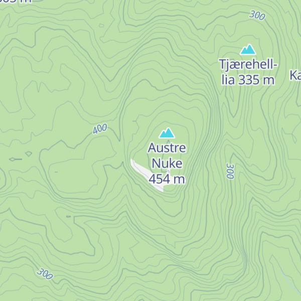 Map of Østre Nuke