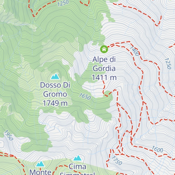 Map of Alpe Fonte del Fò