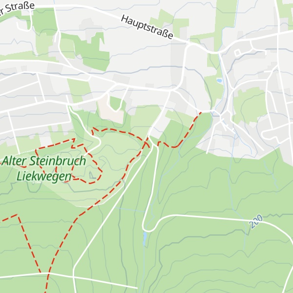 Map of Berghütte Brandshof