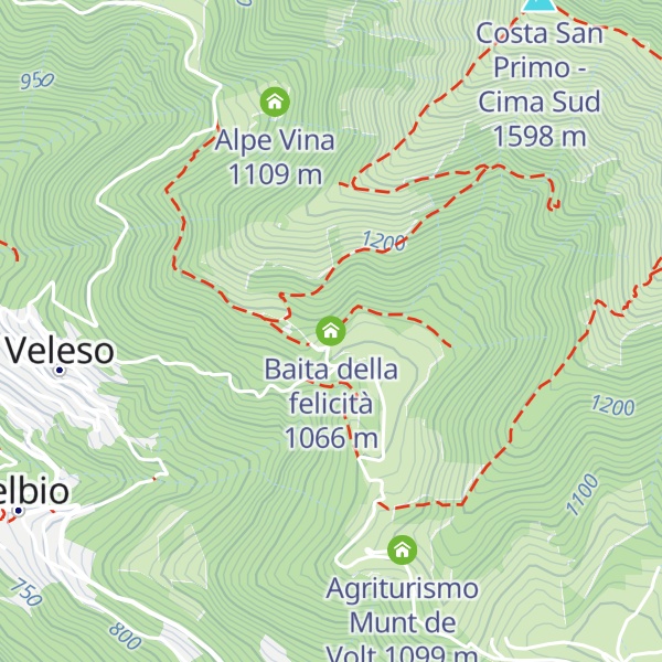 Map of Baita della felicità