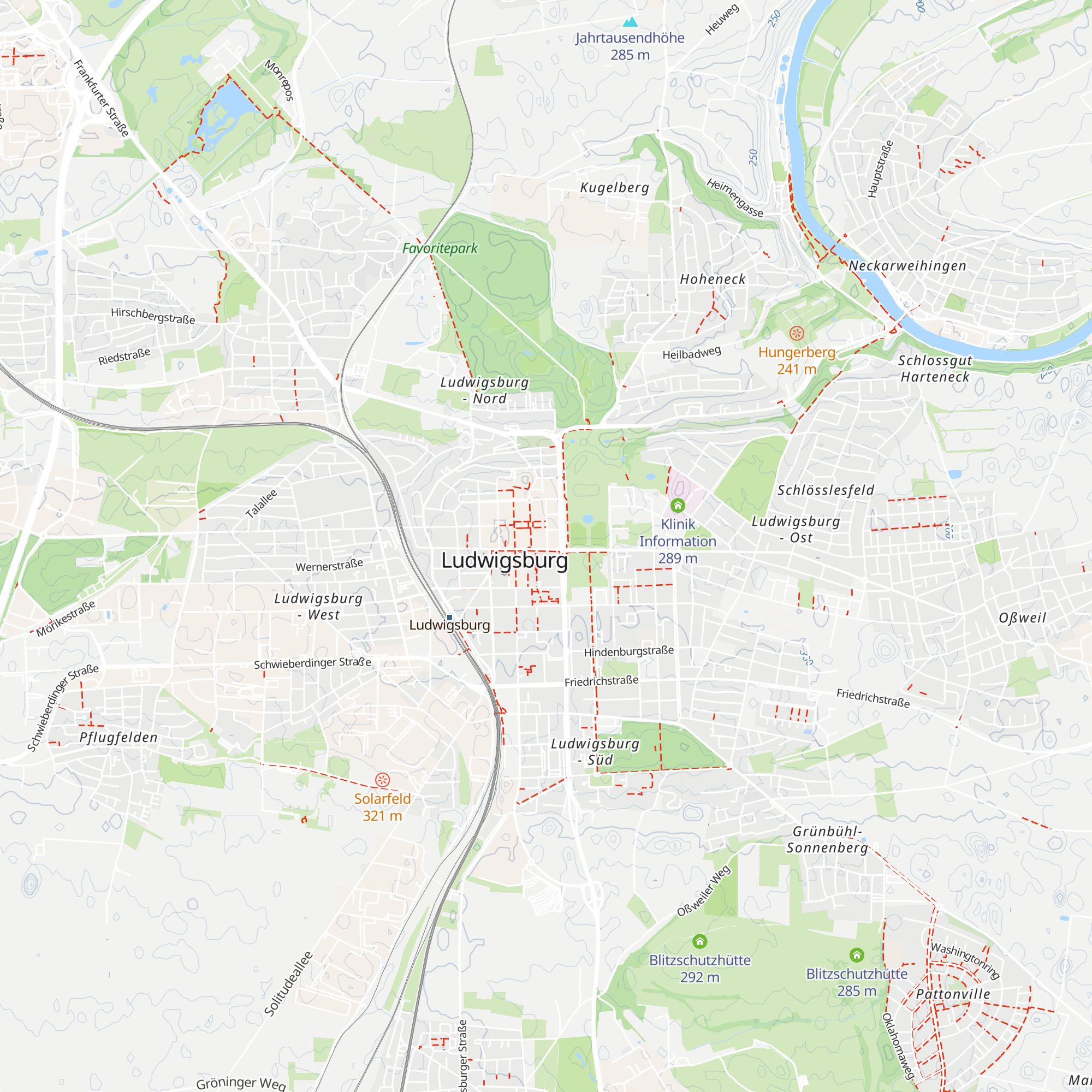 Tourist Information map