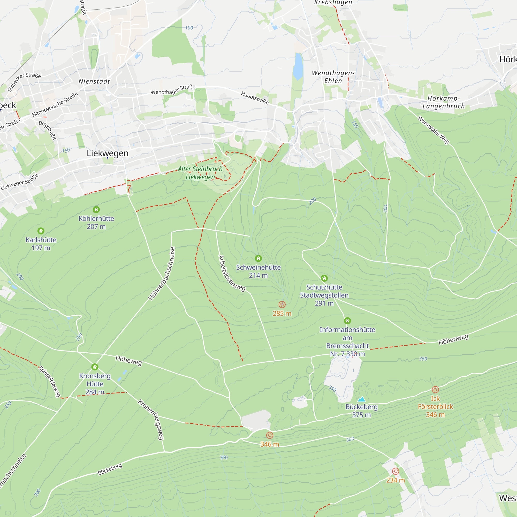 Schweinehütte map