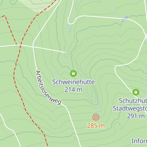 Map of Schweinehütte