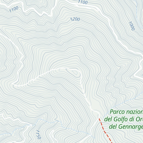 Map of Punta Muggianeddu