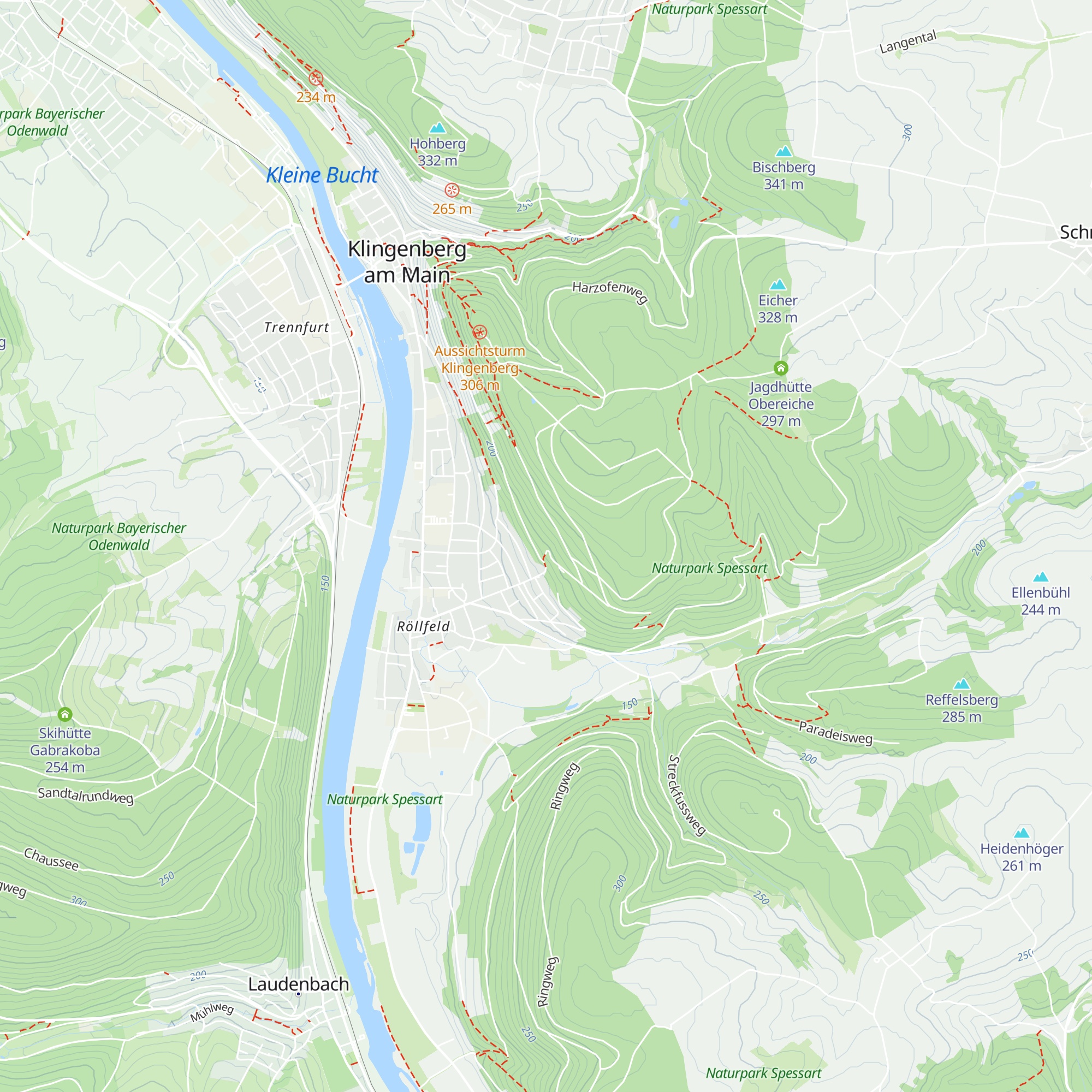 Oskar's Waldhütte map