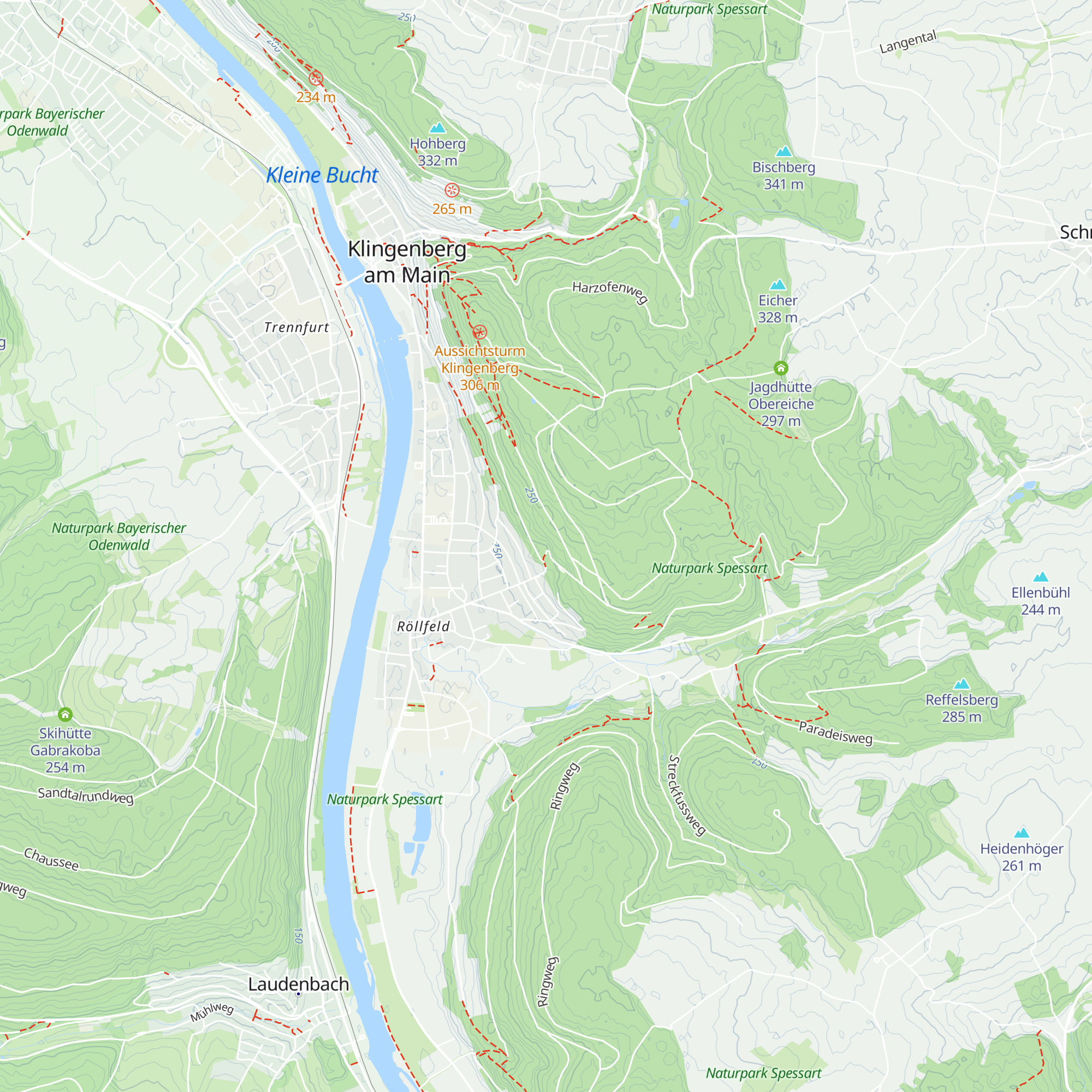 Oskar's Waldhütte map