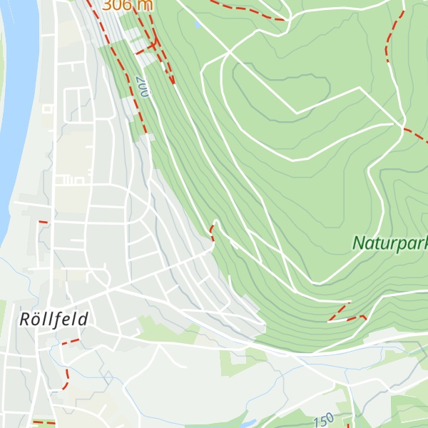 Map of Oskar's Waldhütte