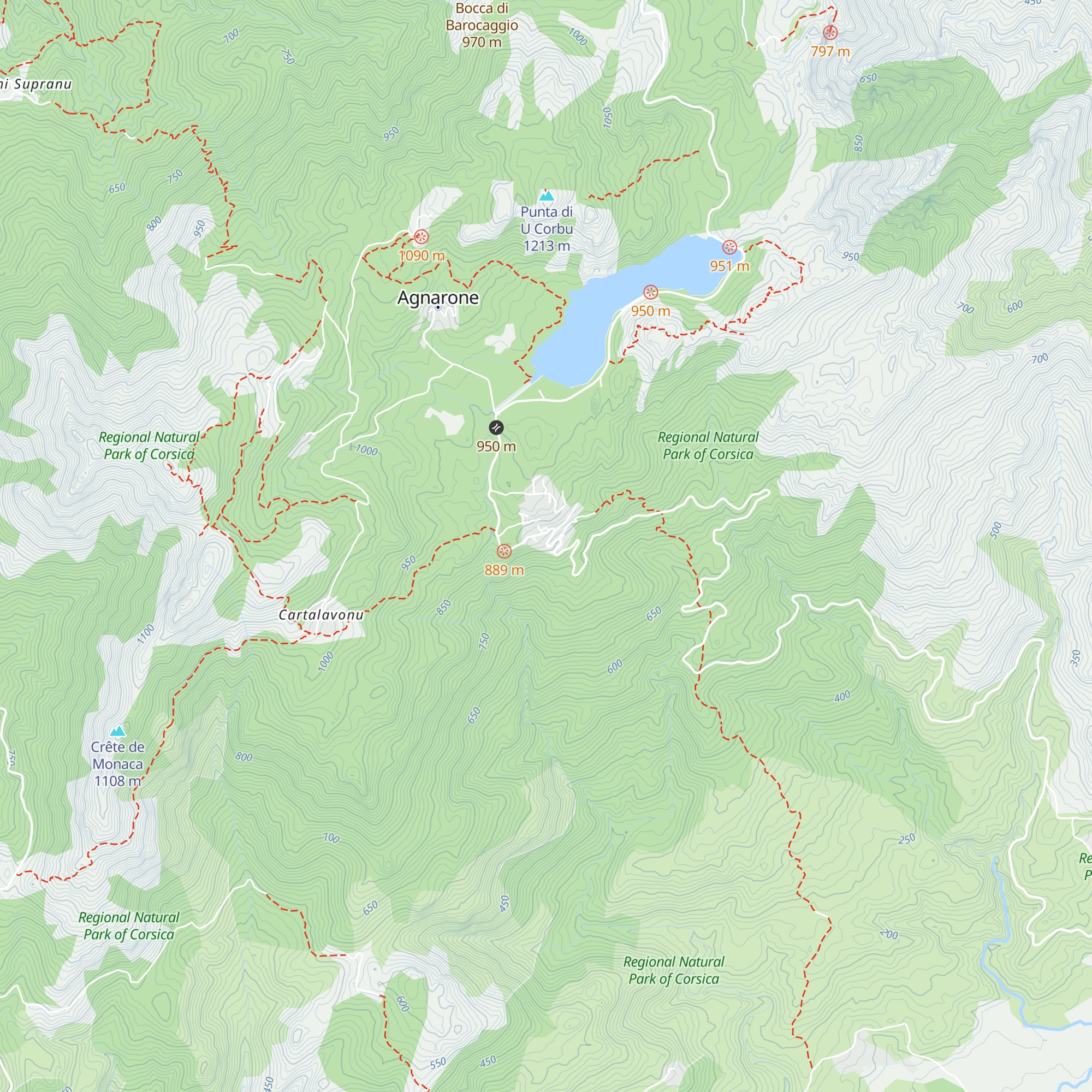 Gîte map