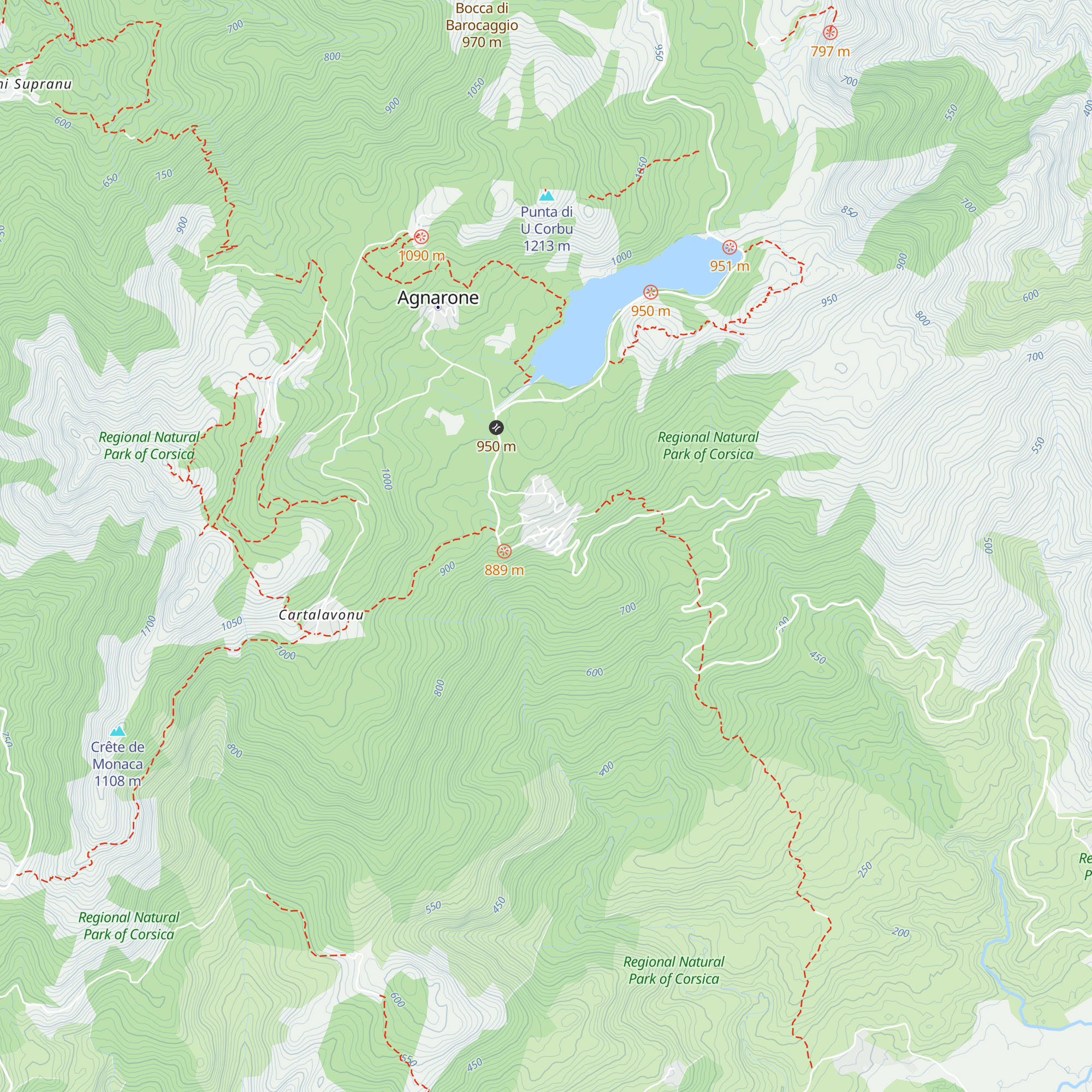 Gîte map